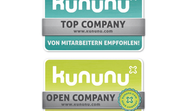 kununu Open Company und Top Company Gütesiegel kununu Open Company und Top Company Gütesiegel